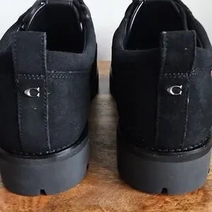 Men\'s Coach Banks Boot Black Suede Coach | Shoes | Mens Coach Banks Boot Black Suede | Poshmark main image 4